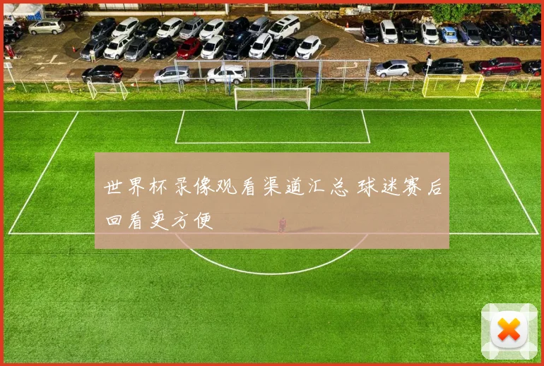 世界杯录像观看渠道汇总 球迷赛后回看更方便