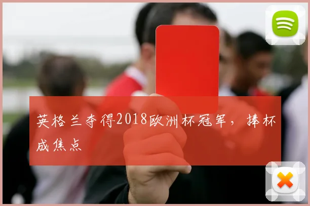 英格兰夺得2018欧洲杯冠军,捧杯成焦点
